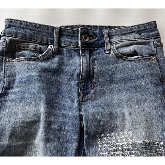 Abercrombie & Fitch Women SZ 25 x30 Super Skinny Jeans Signature Collection Punk - Picture 11 of 11